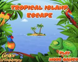 tropical island escape