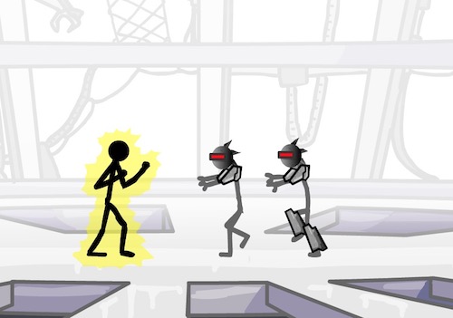 Electric Man 2: HS - An awesome stickman fighter game