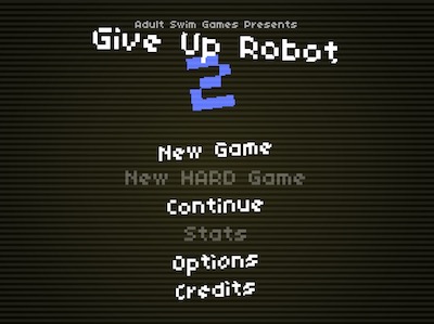 give up robot 2 game center
