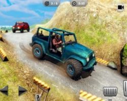 Mountain Climb Passenger jeep game
