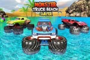Monster Truck Water Surfing