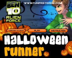 Ben 10 Alien Force Halloween Runner