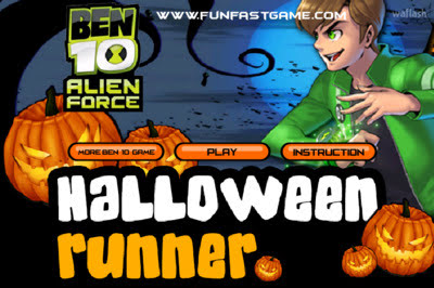 Ben 10 Alien Force Halloween Runner