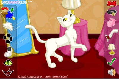 Catie the Cat – Dress Up