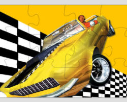 Crazy Taxi Jump Jigsaw
