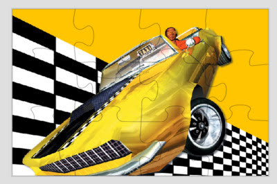 Crazy Taxi Jump Jigsaw