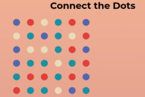 Connect colorfully dots