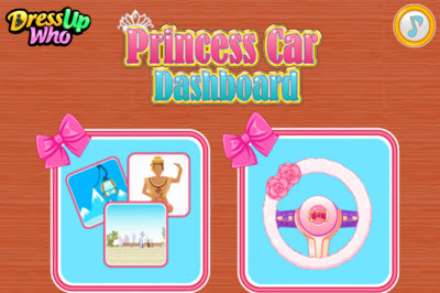 Princess Car Dashboard