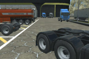 18 Wheeler Truck Parking