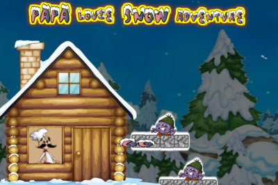 Papa Louie Snow Adventure