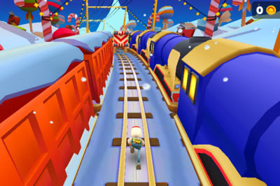 Subway Surfers: Winter Holiday - Cool Math Games 4 Kids