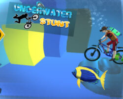 Underwater Stunt Bicycle Racing Underwater Stunt Bicycle Racing