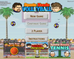 Sports Heads Volleyball